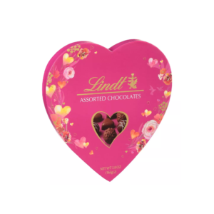 LINDT VALENTINE'S ASSORTED CHOCOLATES HEART- 5.8OZ