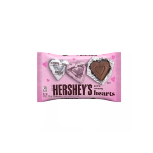 HERSHEY'S VALENTINE'S EXTRA CREAMY MILK CHOCOLATE HEART BAG- 9.2 OZ
