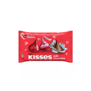 HERSHEY'S VALENTINE'S KISSES MILK CHOCOLATE- 17OZ