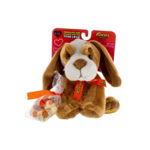 REESE'S VALENTINE'S PUPPY PLUSH WITH CHOCOLATE- 0.9OZ