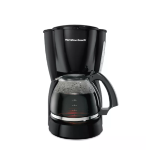 HAMILTON BEACH 12-CUPS COFFEE MAKER (12 PCS)- BLACK