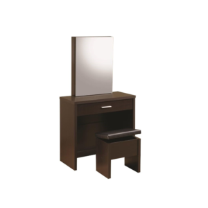 COASTER 2 PIECES BEDROOM WITH MIRROR STORAGE