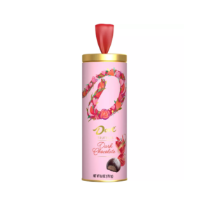 DOVE VALENTINE'S DARK CHOCOLATE TRUFFLES TUBE- 6.0OZ