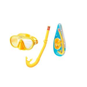 INTEX CHILDREN'S MASTER MASTER CLASS SWIM SET, YELLOW, S