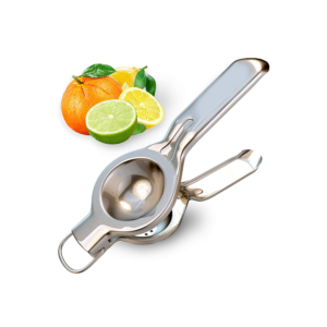 LARGE STAINLESS STEEL MANUAL CITRUS JUICER FOR LIME JUICE AND ORANGE JUICE