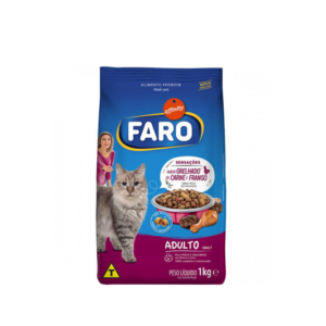 FARO ADULT CAT MIX FISH BEEF AND VEGETABLE FLAVOR 6*1KG