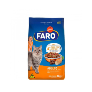 FARO ADULT CAT MIX FISH BEEF AND VEGETABLE FLAVOR 4*3KG