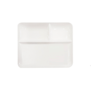 9.5'' PLATE DINNER CERAMIC WHITE