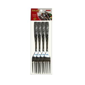 4PCS STAINLESS STEEL FORK