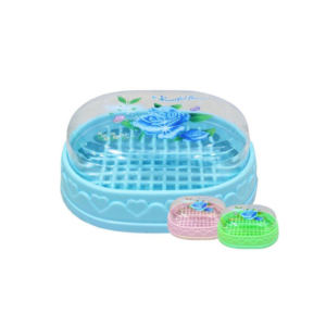 SUPPLY PLASTIC SOAP BOX- BLUE