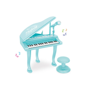 SMALL FASHION PLASTIC KEYBOARD TOY PIANO ELECTRIC WITH MICROPHONE