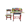 KIDS ADJUSTABLE STUDY TABLE AND CHAIR MULTICOLOR, 46*70CM