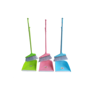 PLASTIC BOOM AND DUSTPAN