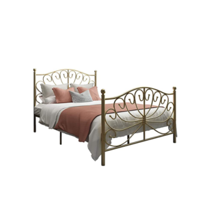 BED FRAME, VINTAGE STURDY METAL- FURNITURE 200*180*110 CM