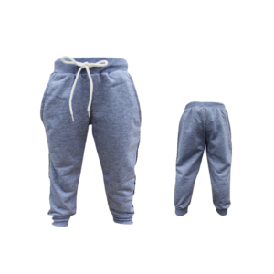 GIRL'S  FRENCH TERRY JOGGER PANTS- GREY