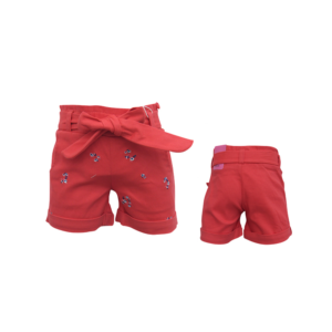 GIRLS SHORTS- RED