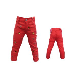 GIRLS PANTS- RED