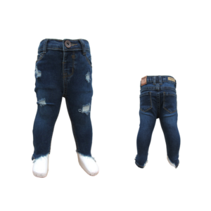 BABY ANKLE JEANS, COLOR BLUE