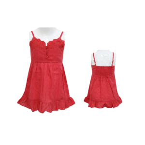 BABY GIRL DRESS- RED