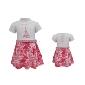 INFANT GIRL'S DRESS, PINK