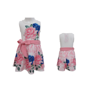 INFANT GIRL'S DRESS- MULTICOLOR