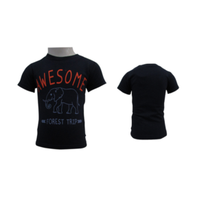 BOYS T-SHIRT 6-24M- BLACK COLOR