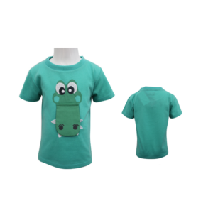 BOYS S/S CVC T-SHIRT, GREEN