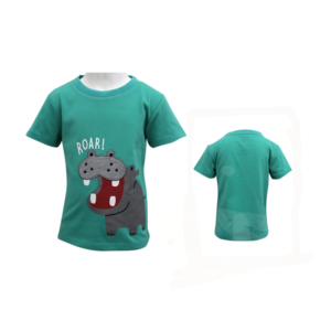 BOYS T-SHIRT, GREEN 6-24M