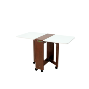 LIVING ROOM KITCHEN VERSATIBLE DINNER TABLE FOLDABLE DINING TABLE- BROWN