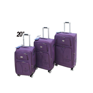 SOLID COLOR PINK LUGGAGE SUITCASE FOR TRAVEL- 20''