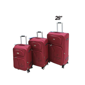 TRAVEL SUITCASE RED- 28''