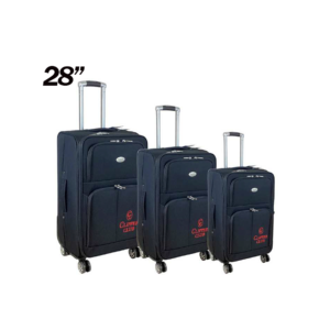 LUGGAGE EXPANDABLE SUITCASE BOARDING CASE- BLACK 28''