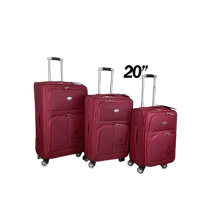 SOFT LUGGAGE BIG CAPACITY, RED- 20''