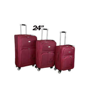 SOFT LUGGAGE BIG CAPACITY, RED- 24''