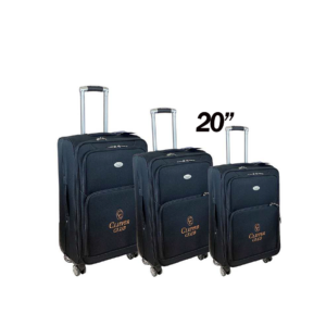 LUGGAGE RANGE SUITCASE EXPANDIBLE, BLACK- 20”