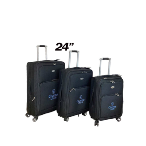 HARDSIDE EXPANDABLE SUITCASE, BLACK- 24''