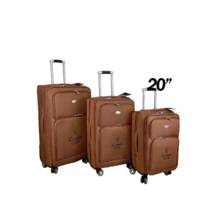 LUGGAGE SUITCASE 20''- BROWN