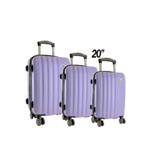 LUGGAGE FOR TRAVEL HARD CASES, PURPLE- 20''