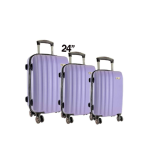 LUGGAGE FOR TRAVEL HARD CASES, PURPLE- 24''