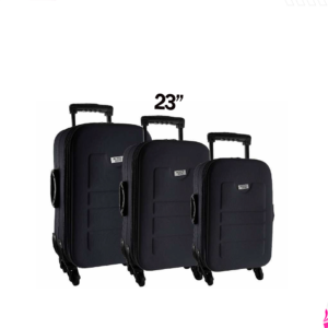 CABIN LUGGAGE SUITCASE, BLACK- 23''
