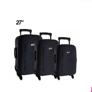 CABIN LUGGAGE SUITCASE, BLACK- 27''