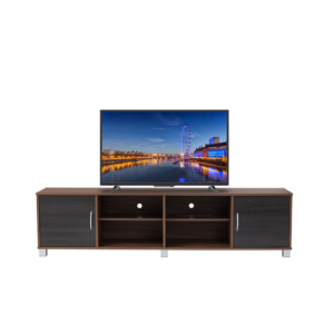 TV CABINET DAYTON 1.8M IN NATURAL WALNUT COLOR- BROWN