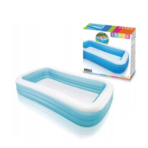 SWIM CENTER FAMILY POOL- BLUE/ WHITE