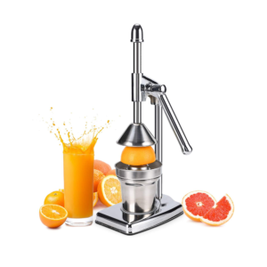 PROFESSIONAL CITRUS JUICER- MANUAL  CITRUS PRESS AND ORANGE SQUEEZER, METAL LEMON SQUEEZER