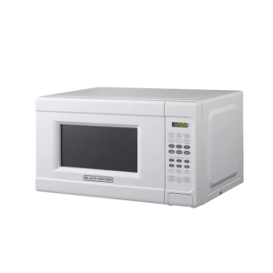 BLACK AND DECKER 0.7 CU.FT MICROWAVE WHITE 23LBS