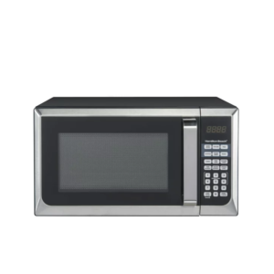 HAMILTON BEACH 0.7 CU.FT MICROWAVE STAINLESS STEEL WHITE FRONT