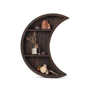 WOODEN FLOATING SHELVES HAMGING STOAGE FOR LIVING ROOM, BEDROOM, BATHROOM, KITCHEN