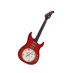 WALL CLOCK GUITAR MUSIC GIFTS, GUITARS PLAYERS EASY HANGING DECOR