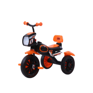 KIDS TRICYCLE WITH LIGHT AND MUSIC FOR KIDS (2 TO 5 YEARS-4PCS)