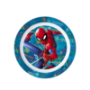 SPIDERMAN PLATES-‎ 22 x 22 x 4 cm; 500 GRAMS